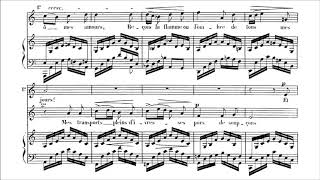 Gabriel Fauré – 2 Duets Op10 1873 Score [upl. by Llenwad]