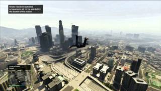 GTA 5 How to Use the Skyfall Cheat Safely [upl. by Ilajna]