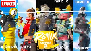 Fortnite REMIX Chapter 2 Leaked Skins [upl. by Phox]