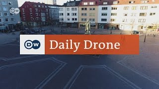 DailyDrone TheodorHeussPlatz in Bremerhaven  DW Deutsch [upl. by Devaney73]