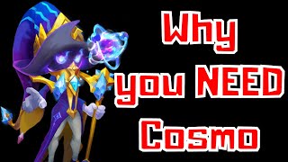 Cosmo  Why you need him and how to build  Castle Clash [upl. by Haelat866]