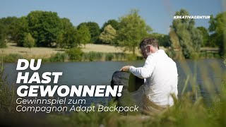 Der Gewinner lautet  Compagnon Adapt Backpack Gewinnspiel [upl. by Boarer]