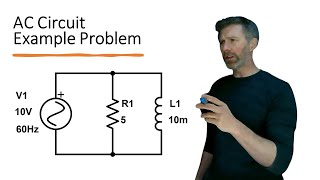 RL Parallel Circuit Calculate Voltages and Currents [upl. by Feerahs]