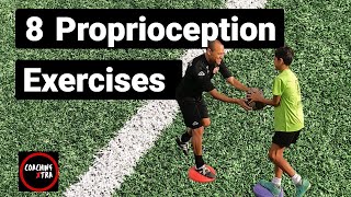 Proprioception Exercises for Coaches to use in their Training Sessions [upl. by Atnauqal11]