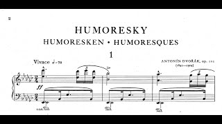 A Dvořák – Humoresques Op 101 Firkušný [upl. by Etnomed126]