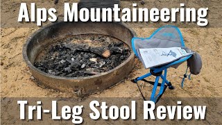 Alps Mountaineering Tri Leg Stool Review [upl. by Aicener]