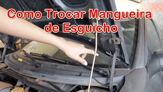 Como Trocar a Mangueira de Esguicho do ParaBrisa do Carro [upl. by Atela]