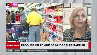 PRODUS DEPISTAT CU TOXINE DE MUCEGAI ÎN MAGAZINE Știri B1TV 12 martie 2024 [upl. by Okihcas]