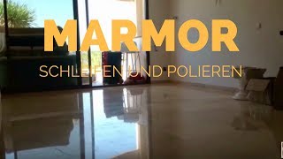 🔝 Marmor schleifen Hamburg und Marmorboden polieren Hamburg Steinsanierung Stein Doktor [upl. by Paluas758]