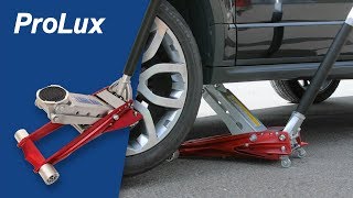 ProLux Rangierwagenheber Alu Racing Jack  Schnelles und professionelles Anheben [upl. by Saihtam]