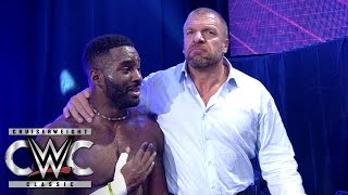 Cedric Alexander earns the respect of Triple H and the fans Cruiserweight Classic Aug 10 2016 [upl. by Bauer457]