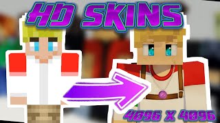 How to Make Minecraft HD Skins  TUTORIAL [upl. by Abigael]