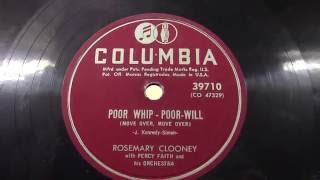 Rosemary Clooney Poor whippoor will 1952 [upl. by Ahsekin933]