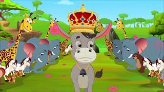 शेर की खाल में गधा  Donkey in the Lions Skin Hindi Story by Hindi Fairy Tales [upl. by Idnic205]