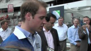 Prince William visits NZ  Eden Park [upl. by Old961]