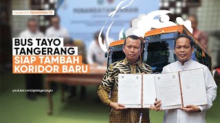 Pemkot Tangerang Tandatangani MOU Dengan BPTJ Kemenhub TangerangTV [upl. by Nortal]