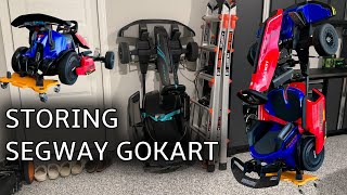 VERTICAL STORAGE for Segway GoKart Pro 2 [upl. by Nairbo]