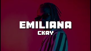 Ckay  Emiliana  Lyrics [upl. by Aroled]