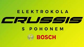 CRUSSIS  Nová řada elektrokol 104 s pohonem BOSCH [upl. by Ocin591]