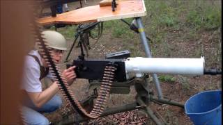 Finnish Suomi M31 Full Auto Maxim Full Auto Machine Gun Winter War [upl. by Foss]