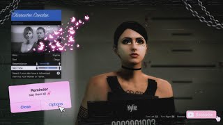 GTA V Online  ♡ BEAUTIFUL FEMALE CHARACTER CREATION PS4Xbox OnePC ♡ [upl. by Alohs934]