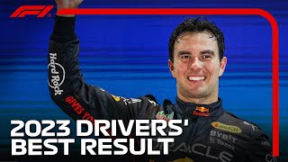 Every 2023 F1 Drivers Best Result [upl. by Steep]