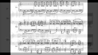 Panagiotis Theodossiou Toccata Pyrrihios Dance with score [upl. by Ahsyad]