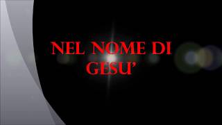 NEL NOME DI GESU  CON TESTO [upl. by Llehsam691]