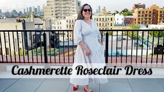 Cashmerette Roseclair Dress Pattern Review [upl. by Rodgiva]