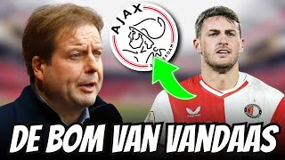 DRUKKE DAG AANVALLER VAN FEYENOORD VERSTERKT AJAX Ajax Laatste Nieuws [upl. by Odnumde]