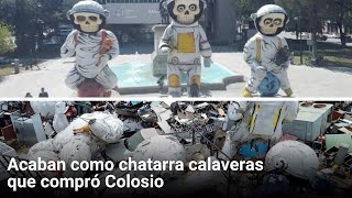 Acaban como chatarra calaveras que compró Colosio [upl. by Carrew]