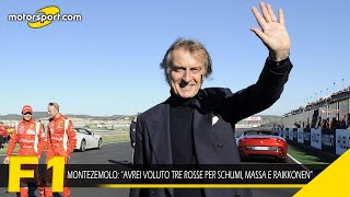 Montezemolo “Avrei voluto tre Rosse per Schumi Massa e Raikkonen” [upl. by Obediah127]