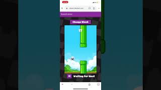 Blooket Flappy Bird SpeedrunCom 30 Pipes [upl. by Atiuqihs]