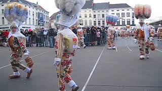 Aalst Carnaval 2018  De Aalsterse Gilles [upl. by Nylirad]