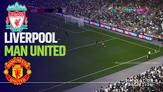 Liverpool vs Manchester United • Club Friendly Aug 03 2024  Videogame simulation [upl. by Vez123]