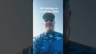 My settings for Garmin LiveScope and how I get a clear picture 2024 crappiefish garminlivescope [upl. by Ambros]