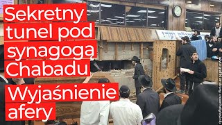 Sekretny tunel pod synagogą Chabad Lubawicz na Brooklynie Wyjaśnienie afery [upl. by Anirtek]