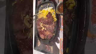 This is grilled steak in garlic sauce trending food asmr shorts viralvideo [upl. by Con99]