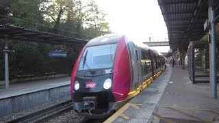 Paris Z50000MI09  Neuville Université RER A et Ligne L Transilien [upl. by Trillby178]