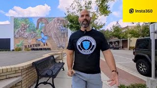 Mini Walk Tour of Downtown Bartow Florida [upl. by Meelak]