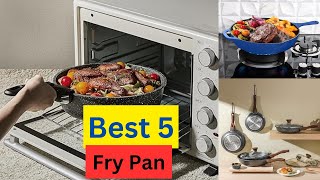 Top 5 Best frying pan in 2024 [upl. by Rednasyl]