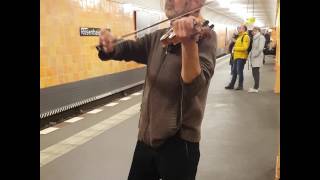 Amazing Street Violinist  Berlin [upl. by Fiore979]