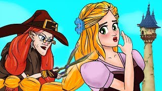 Raiponce  Série Episode 1 Dessin animé  Conte de fées avec les Ptits zAmis [upl. by Cumine]