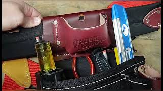 DIY Tool Belt Setup Occidental Leather B8064 Fastener Bag and B8018DB Tool Bag [upl. by Alicsirp307]