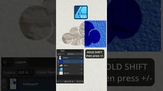 Affinity Designer Tutorial  Blend Mode Shortcuts affinitydesigner affinitydesignertutorial [upl. by Yenrab63]