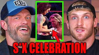 Edge I Regret Having A LIVE SX Celebration w Lita WWE [upl. by Jon]