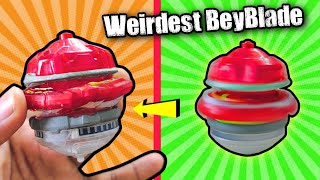 I made an Weirdest BEYBLADE  Its insane [upl. by Gilletta761]