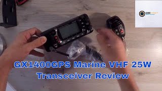 Introduction to the Standard Horizon Eclipse GX1400GPS Marine 25W VHF Marine Transceiver [upl. by Oakes]