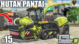 Cutting MAIZE SILAGE w THE BIGGEST HARVESTER in FS25  Farming Simulator 25  HUTAN PANTAI  Ep 15 [upl. by Dnamra]