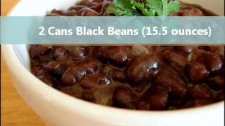 Chilis Black Beans Famous Secret Recipe  Discovered [upl. by Boycey434]